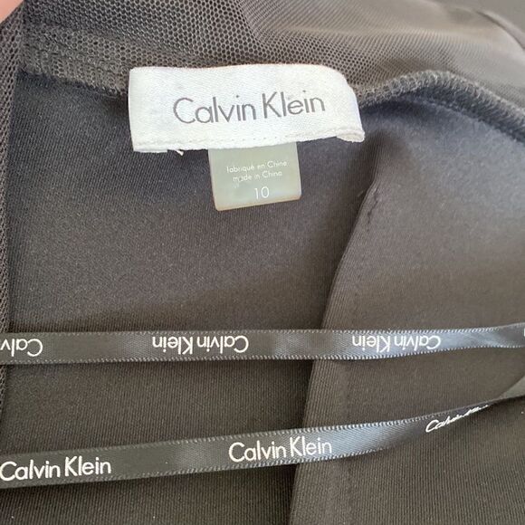 Calvin Klein Sheath LBD Cocktail Dress - Picture 9 of 14